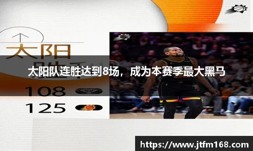 太阳队连胜达到8场，成为本赛季最大黑马